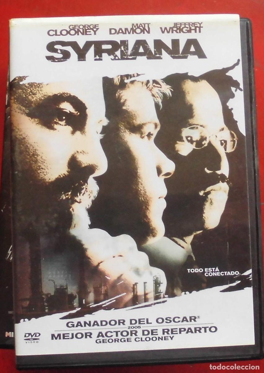 Cinema: SYRIANA. DVD EN BUEN ESTADO.