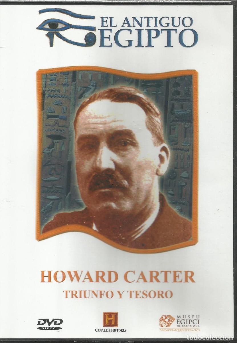 Cine: El antiguo Egipto - Howard Carter. Triunfo y tesoro - Canal Historia - Museu Egipci - DVD - Nuevo