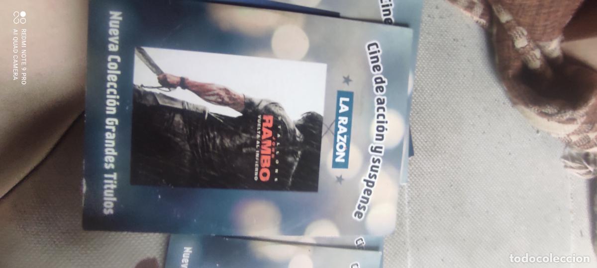 Kino: Rambo. Cine La Raz&oacute;n. Pel&iacute;cula / DVD.