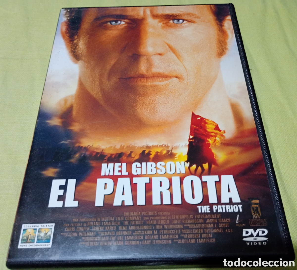 Cine: El patriota DVD Mel Gibson