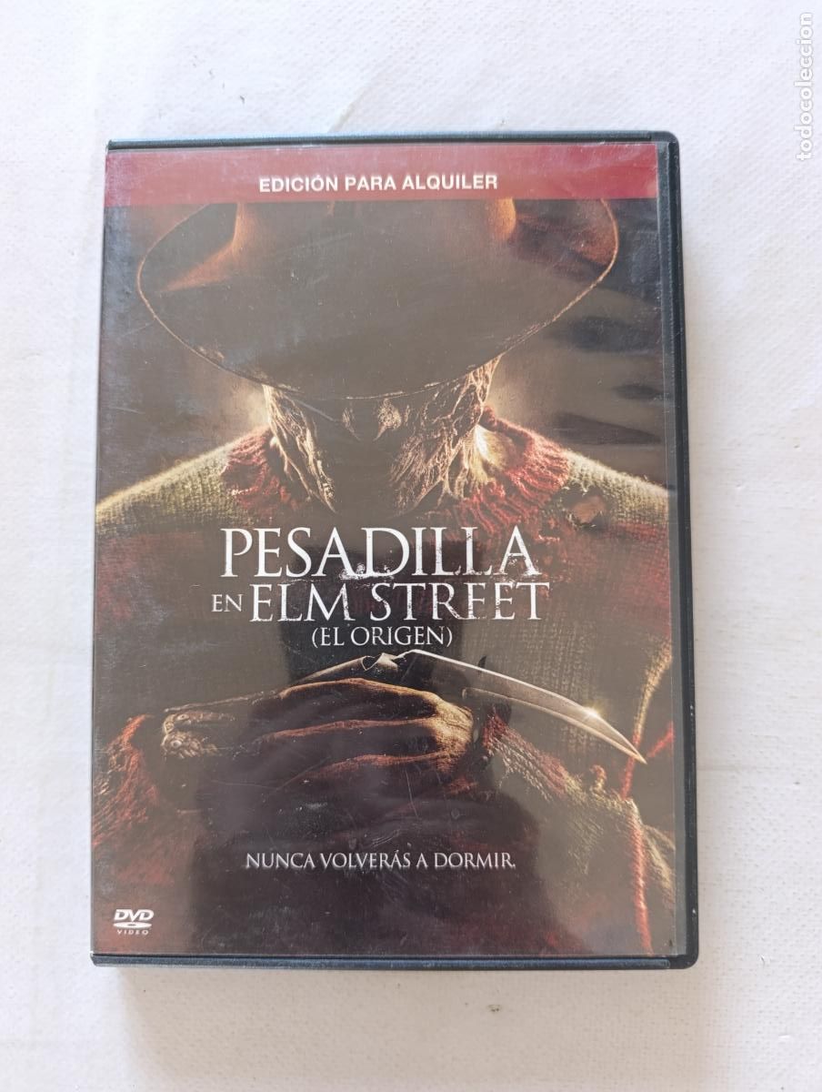 Cine: DVD PESADILLA EN ELM STREET (EL ORIGEN) - EDICION DE ALQUILER - LEER DESCRIPCION (EL)