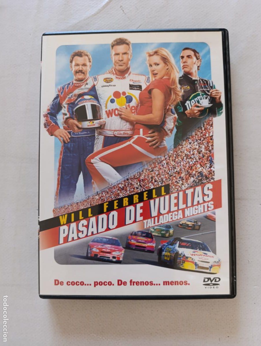 Cin&eacute;ma: DVD PASADO DE VUELTAS (TALLADEGA NIGHTS) - WILL FERRELL (EM)