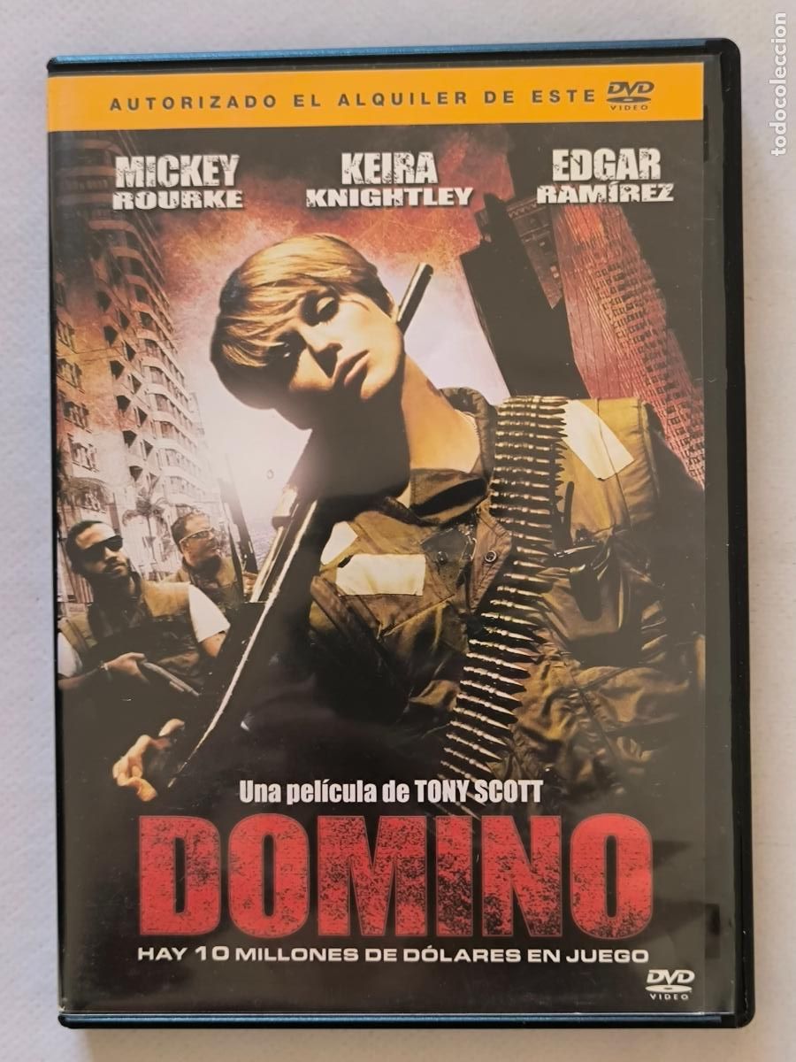 Cinema: DVD DOMINO - EDICION DE ALQUILER - MICKEY ROURKE, KEIRA KNIGHTLEY - LEER DESCRIPCION (EM)