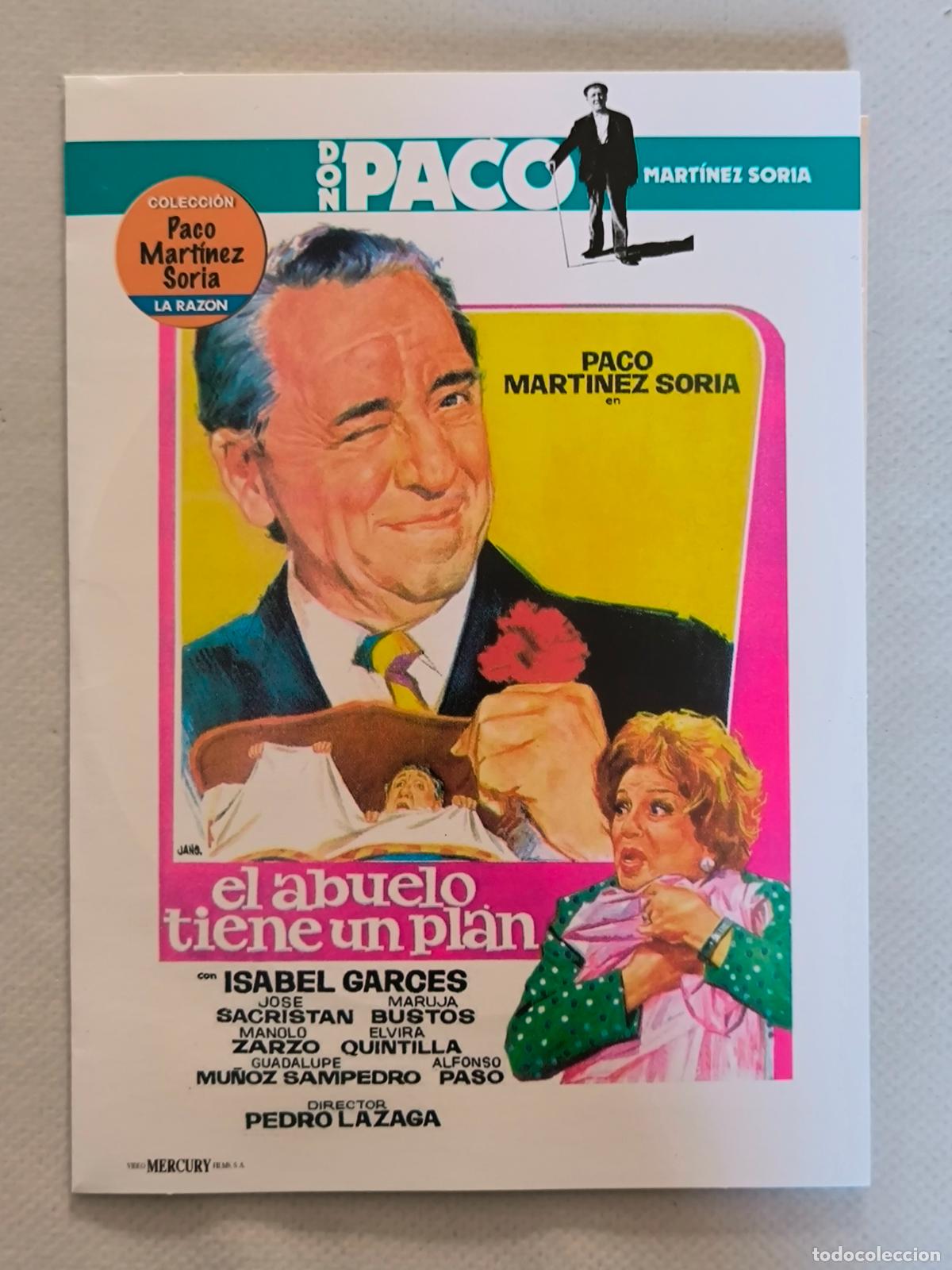 Cinema: DVD EL ABUELO TIENE UN PLAN - PACO MARTINEZ SORIA - FUNDA FINA CARTON (5I)