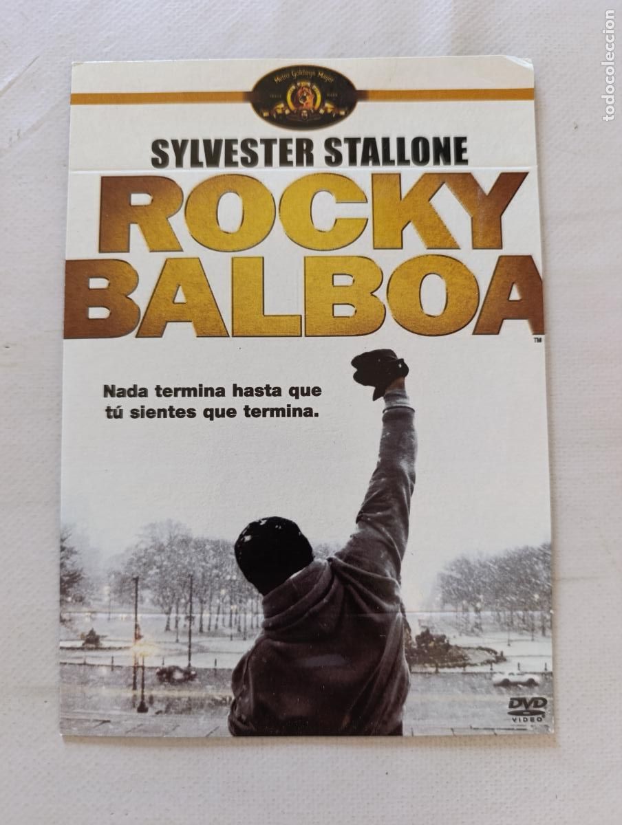 Cine: DVD ROCKY BALBOA - SYLVESTER STALLONE - FUNDA FINA CARTON (EN)