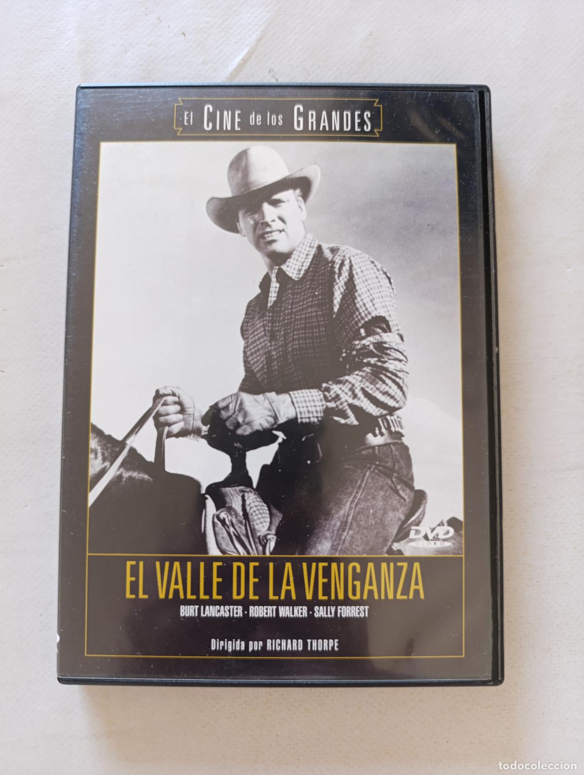 Cine: DVD EL VALLE DE LA VENGANZA - BURT LANCASTER (E&Ntilde;)