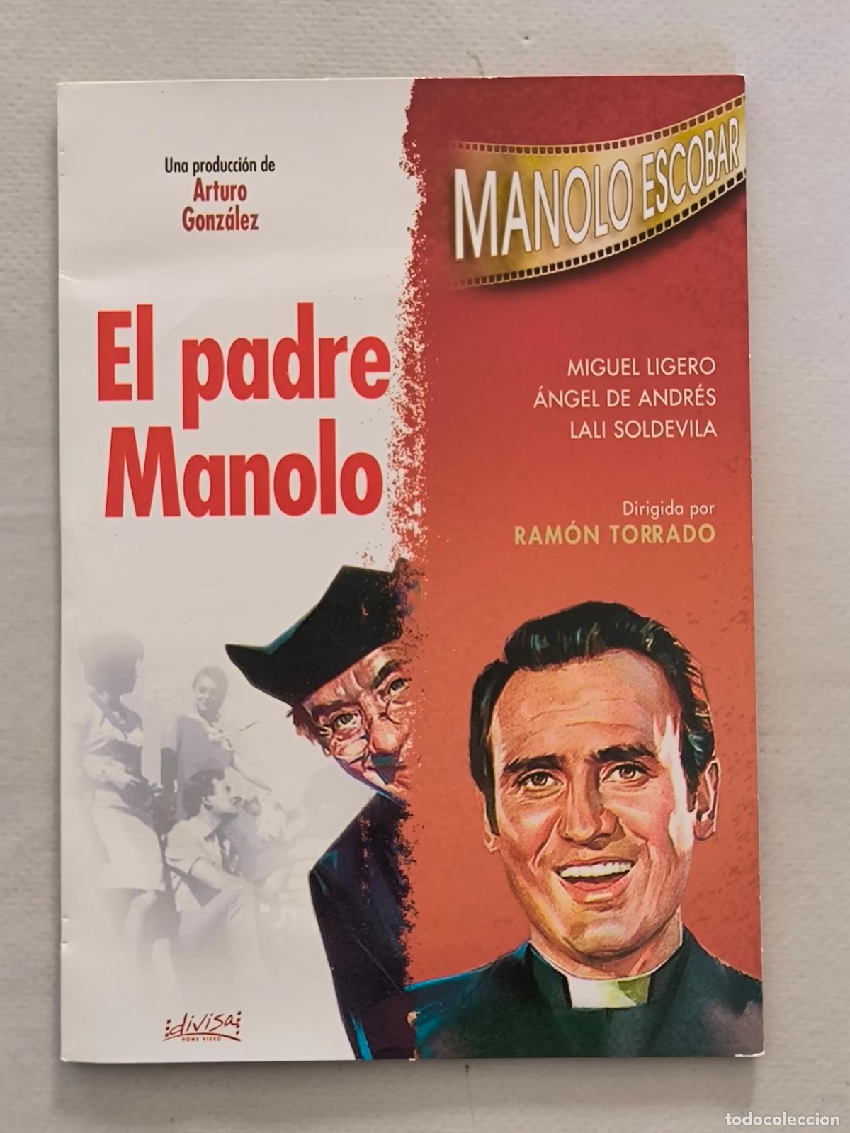 Cine: DVD EL PADRE MANOLO - MANOLO ESCOBAR - FUNDA FINA CARTON (5J)