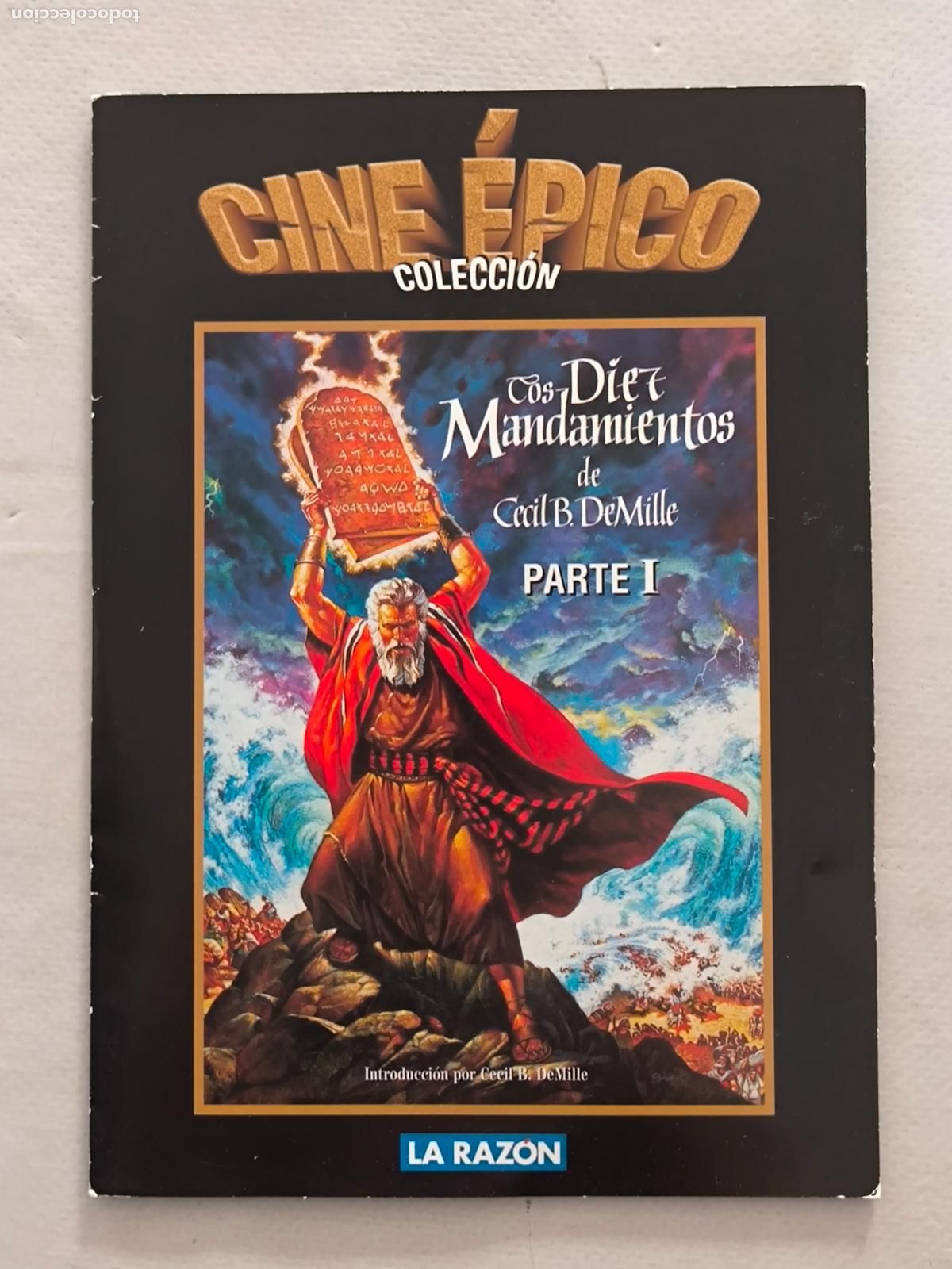 Cine: DVD LOS DIEZ MANDAMIENTOS - PARTE I - FUNDA FINA CARTON (5J)