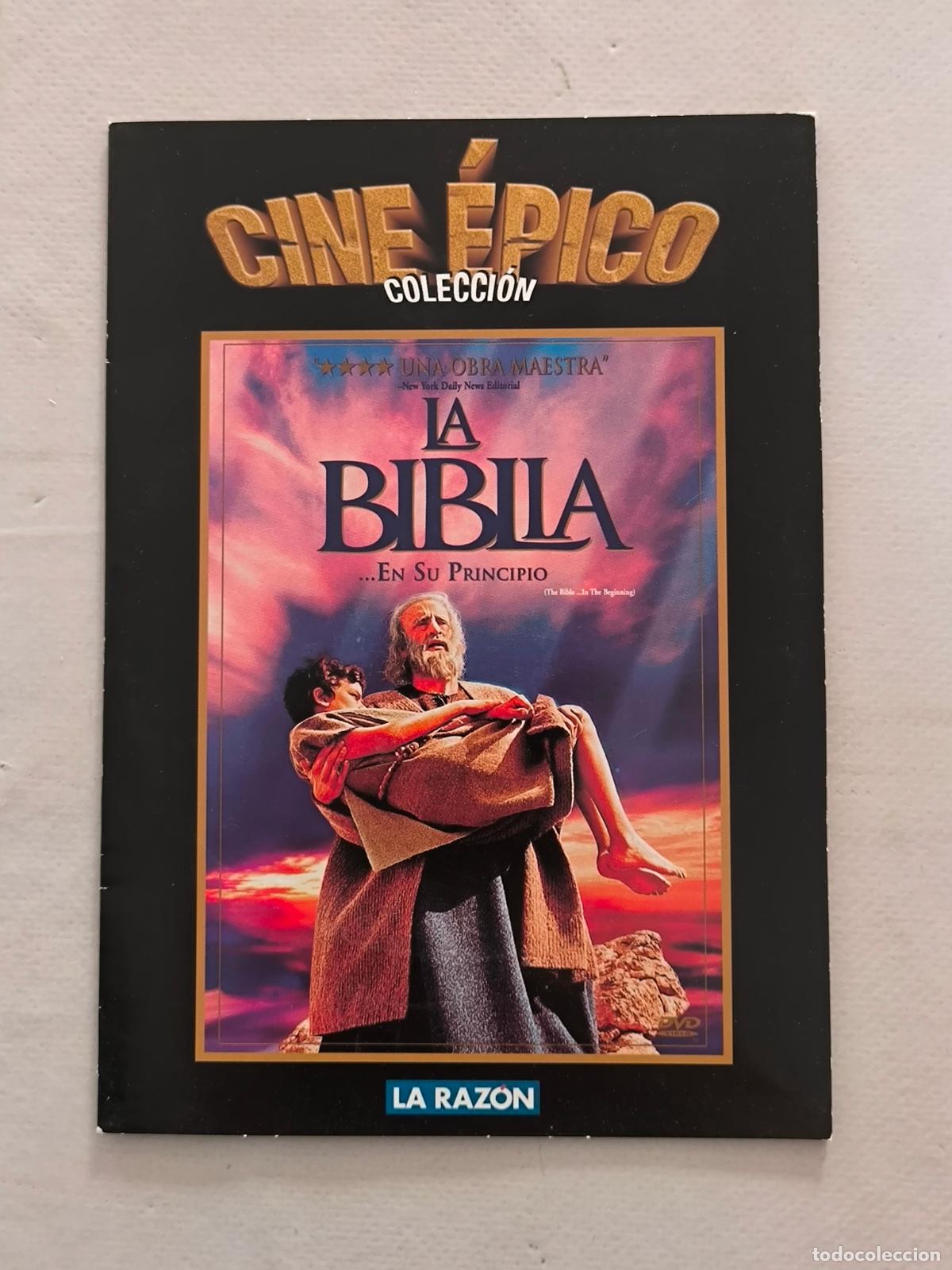 Cinema: DVD LA BIBLIA... EN SU PRINCIPIO - FUNDA FINA CARTON (5J)