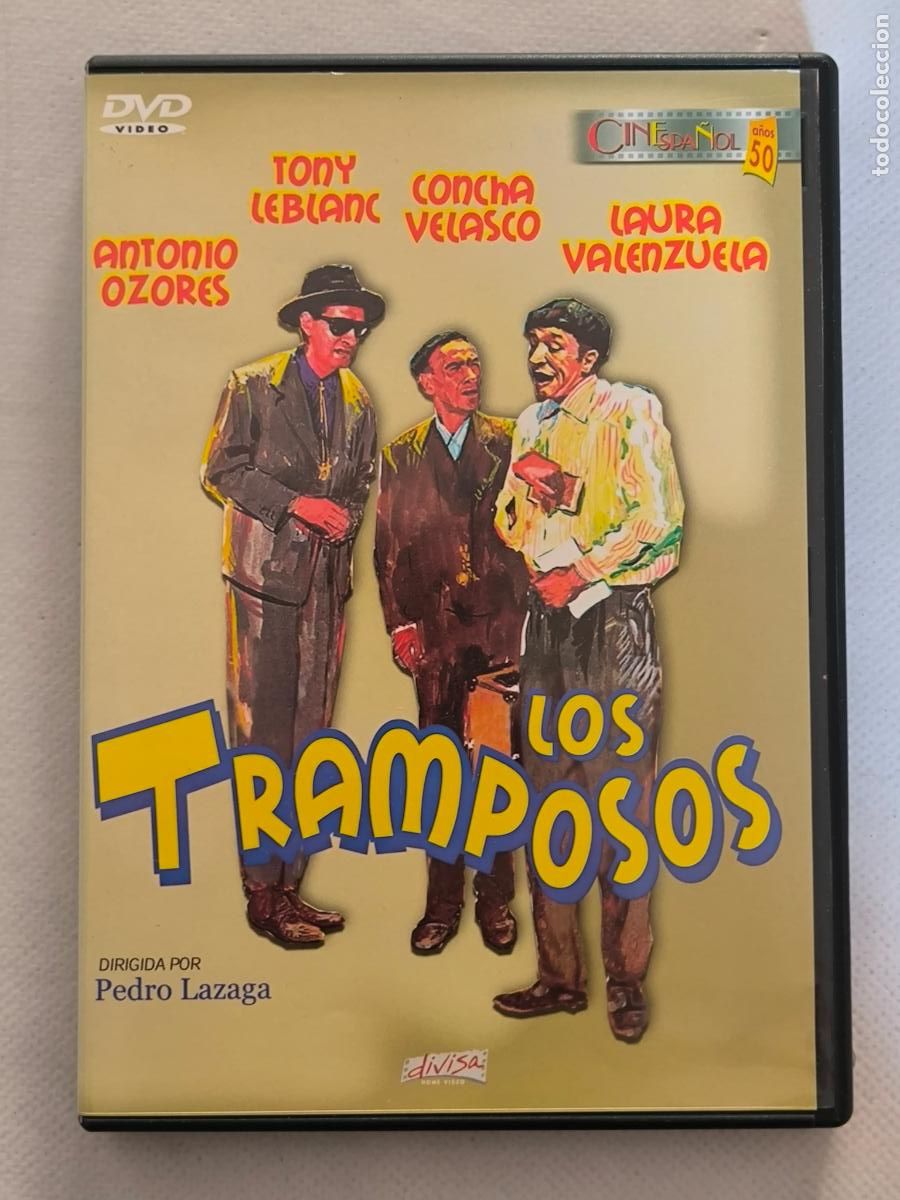 Cine: DVD LOS TRAMPOSOS - PEDRO LAZAGA (AT1)