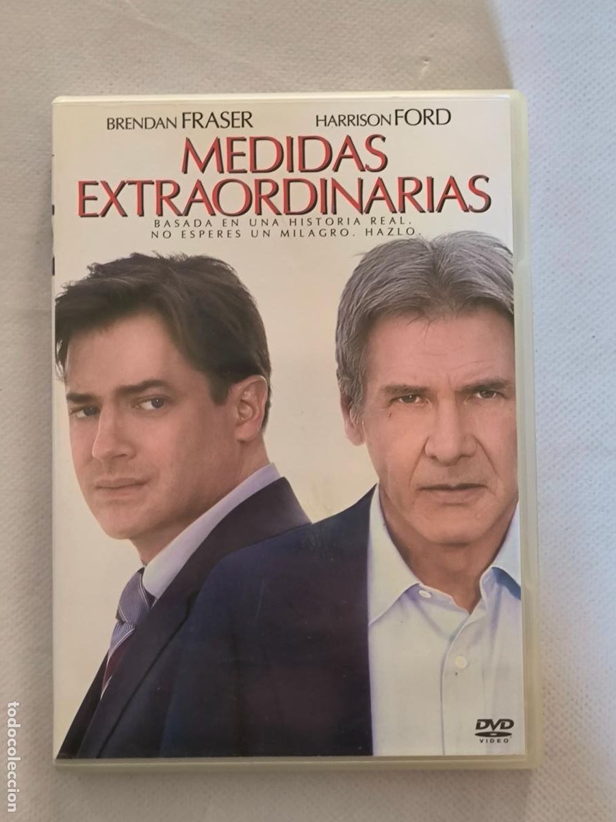 Cine: DVD MEDIDAS EXTRAORDINARIAS - BRENDAN FRASER, HARRISON FORD (AT1)