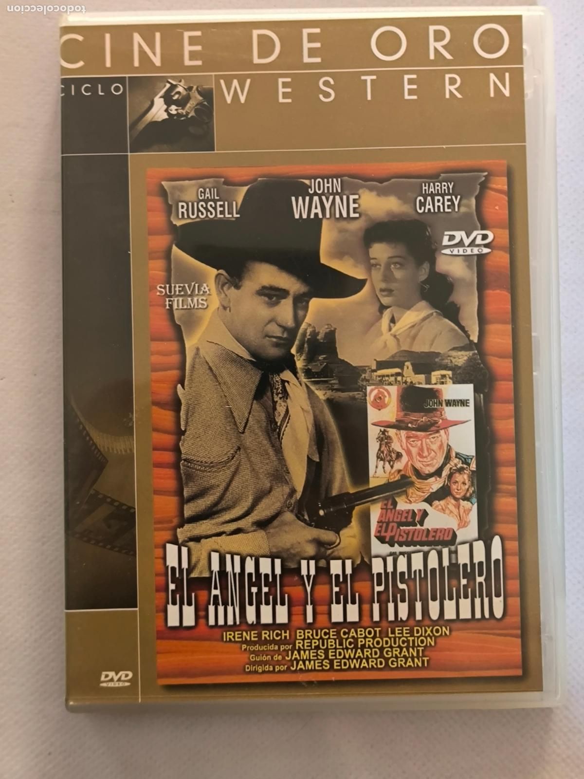 Cine: DVD EL ANGEL Y EL PISTOLERO - JOHN WAYNE (AT1)
