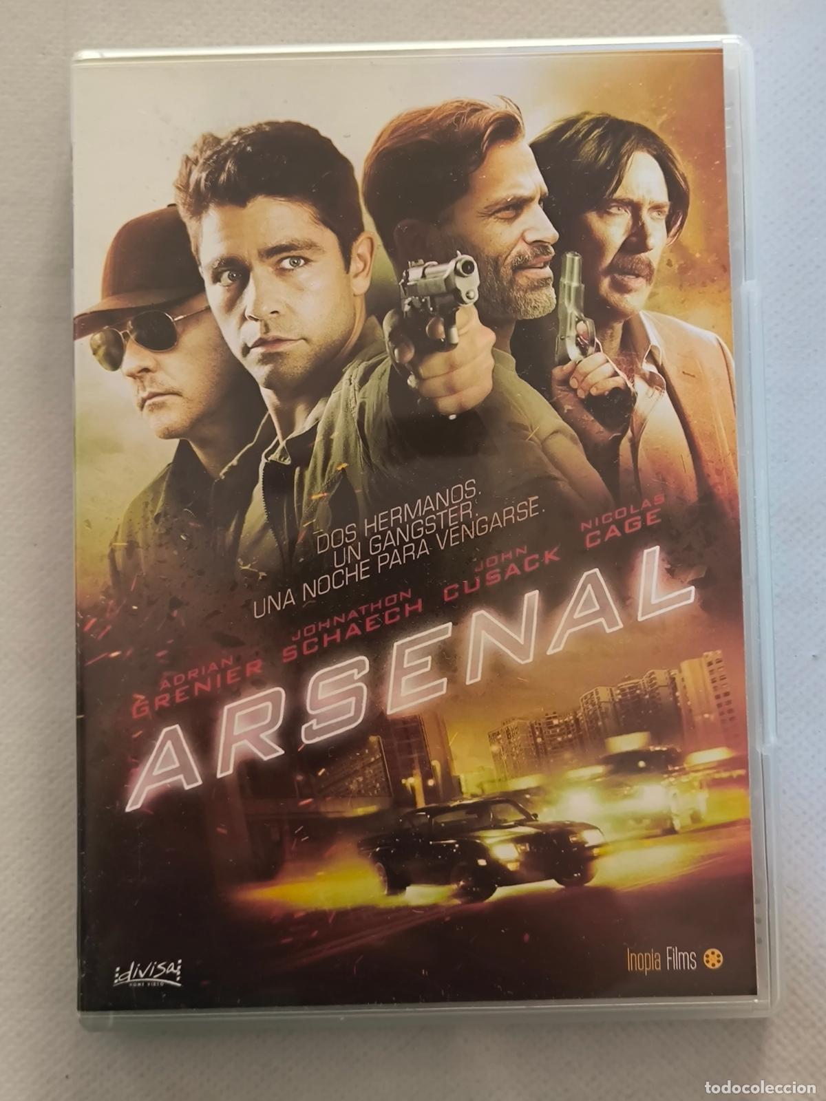 Cine: DVD ARSENAL - JOHN CUSACK, NICOLAS CAGE (AT1)