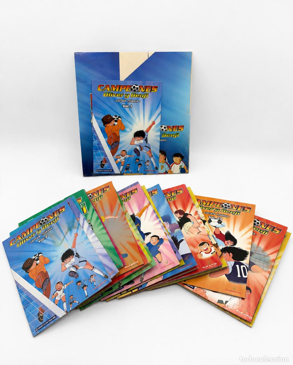 Cine: CAMPEONES OLIVER Y BENJI. CAPTAIN TSUBASA. COLECCI&Oacute;N COMPLETA 32 DVD. 128 CAP&Iacute;TULOS. MARCO