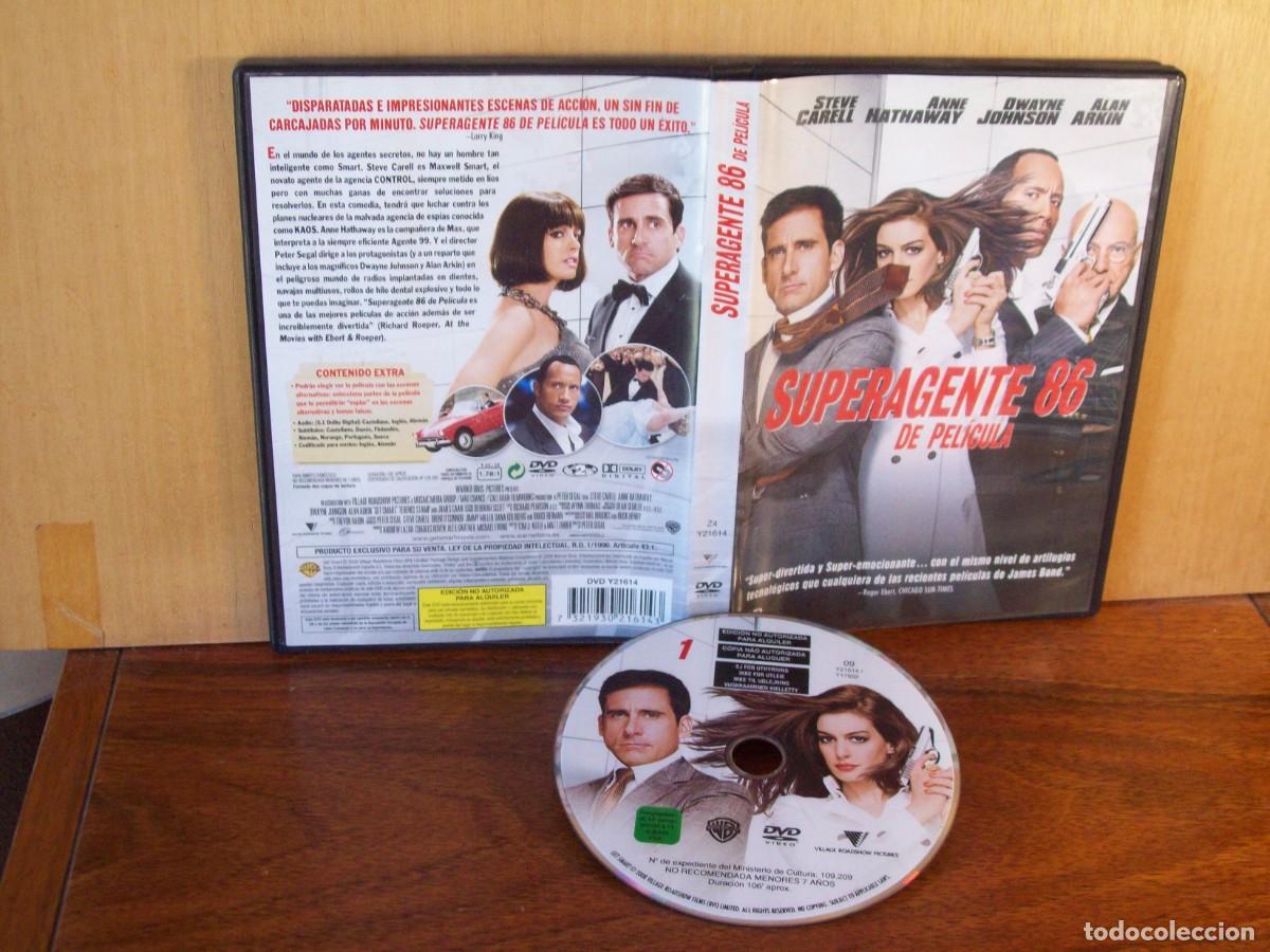 Cine: SUPERAGENTE 86 - STEVE CARELL - ANNE HATHAWAY - DWAYNE JOHNSON - ALAN ARKIN - DVD