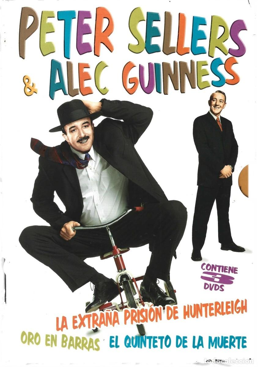 Cine: PETER SELLERS & ALEC GUINNESS (3 DVD)