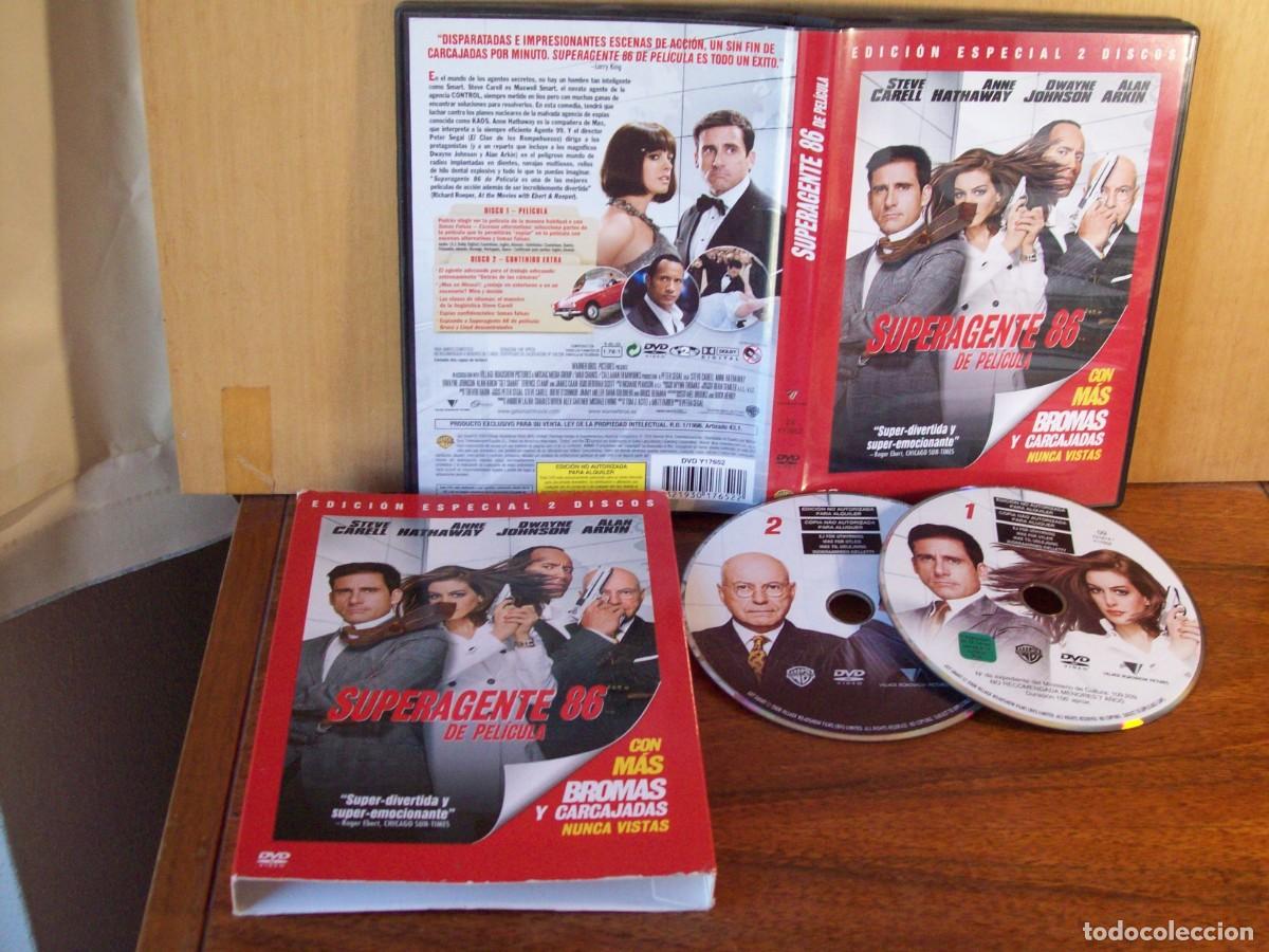 Kino: SUPERAGENTE 86 - STEVE CARELL - ANNE HATHAWAY - DOBLE DVD EDICION ESPECIAL EN ESTUCHE DE CARTON