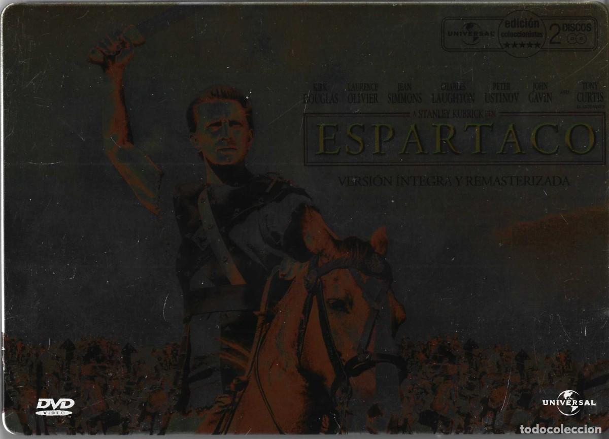 Cine: ESPARTACO VERSI&Oacute;N &Iacute;NTEGRA Y REMASTERIZADA (ESTUCHE MET&Aacute;LICO)