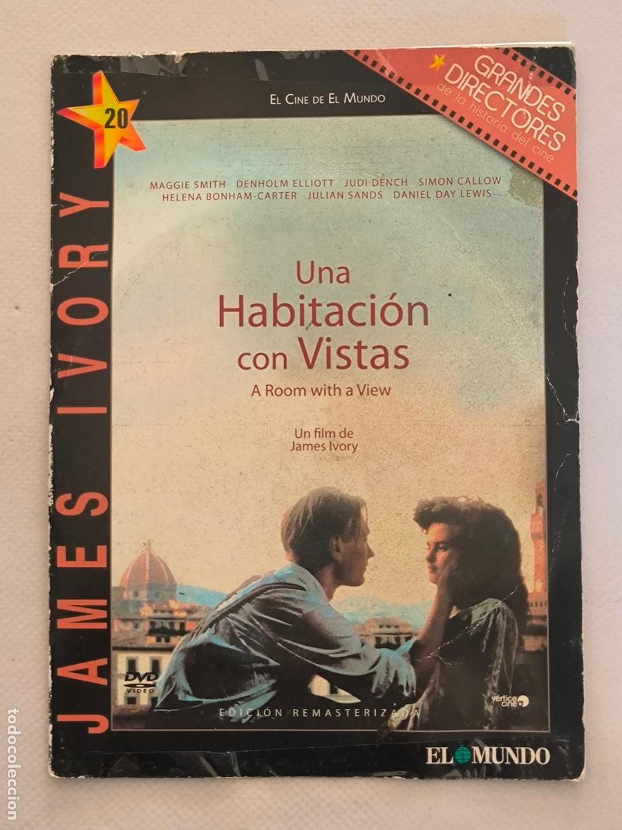 Cine: DVD UNA HABITACION CON VISTAS - JAMES IVORY - FUNDA FINA CARTON (5K)
