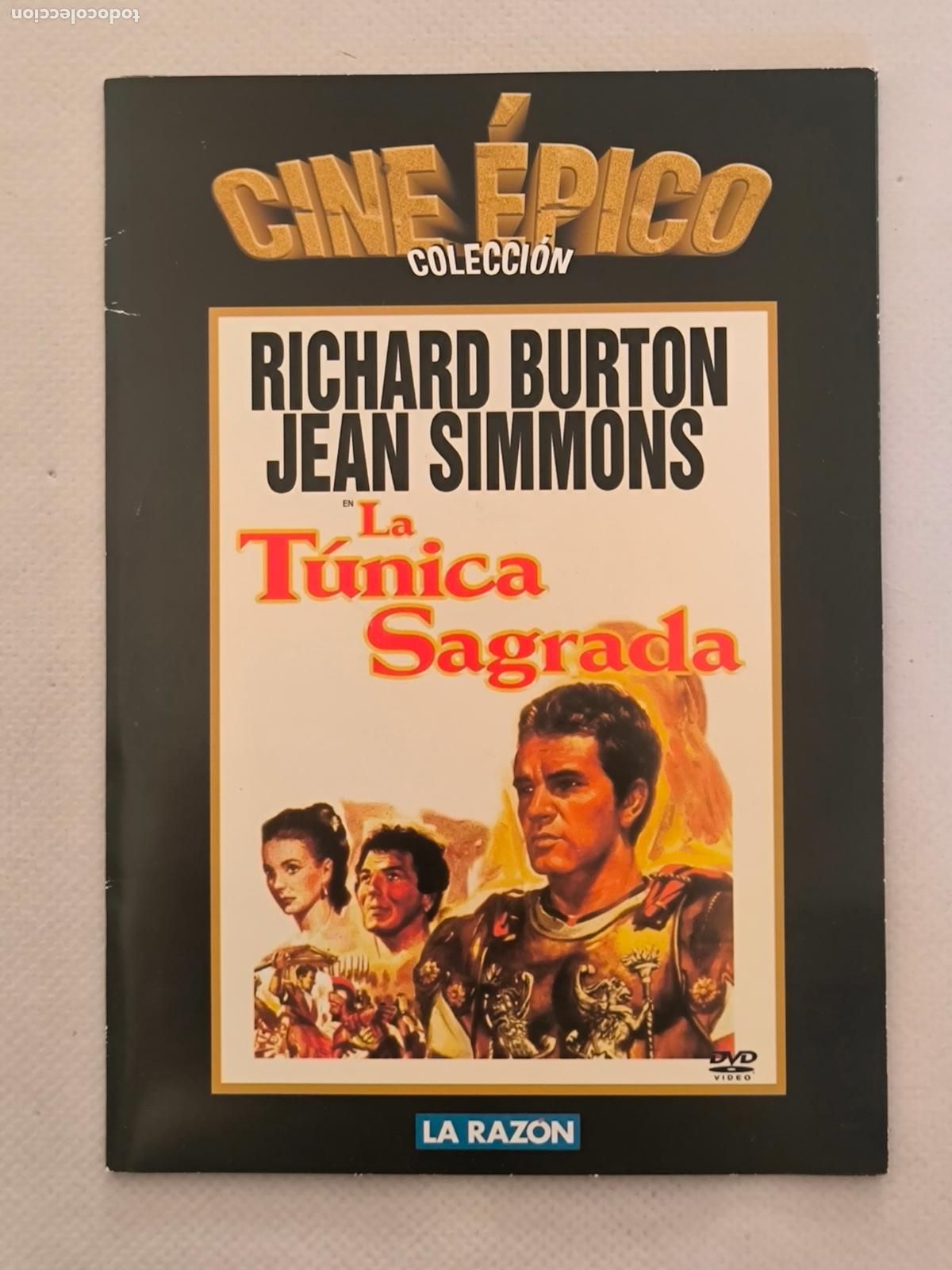 Cine: DVD LA TUNICA SAGRADA - FUNDA FINA CARTON (5L)