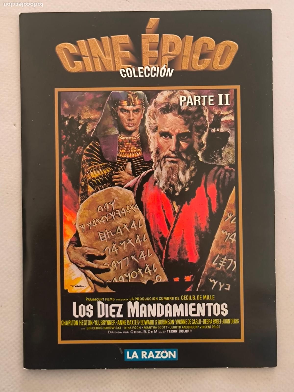Cine: DVD LOS DIEZ MANDAMIENTOS - PARTE II - FUNDA FINA CARTON (5L)