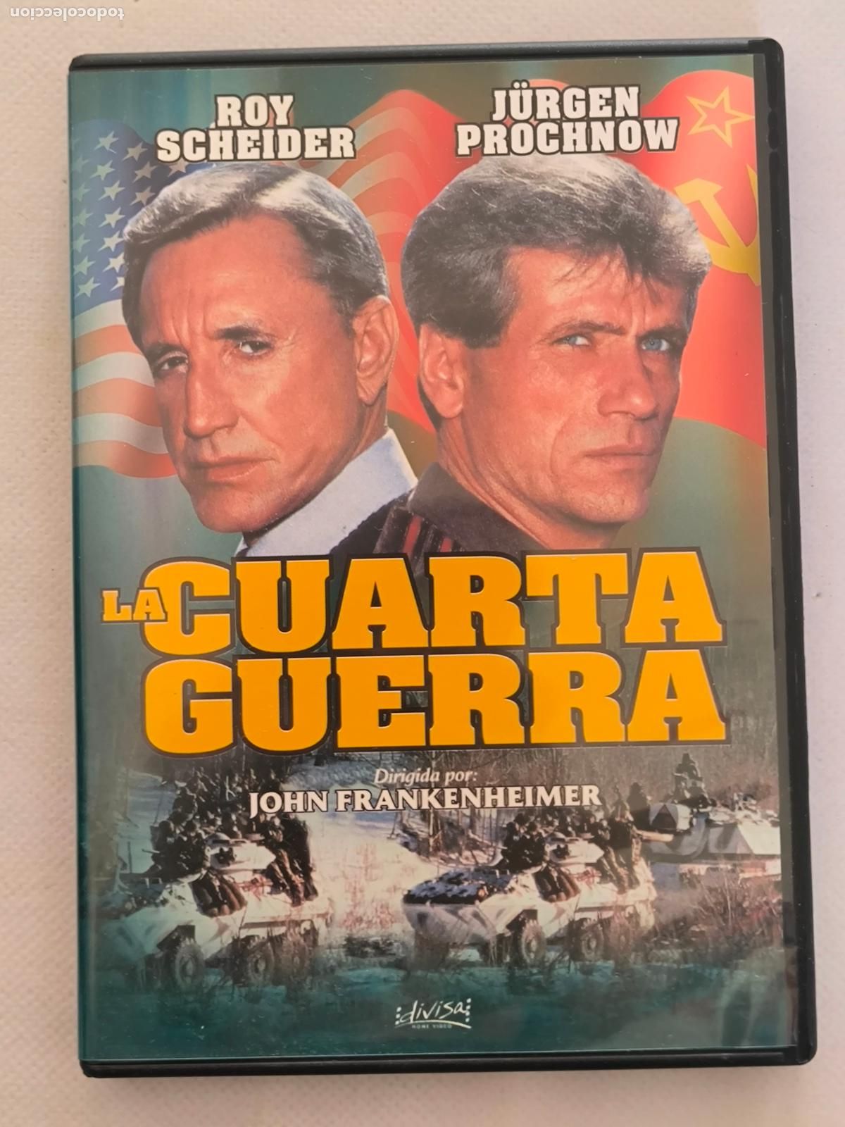 Cine: DVD LA CUARTA GUERRA - ROY SCHEIDER (AT2)