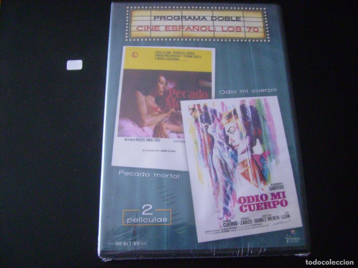 Cine: PROGRAMA DOBLE - PECADO MORTAL - ODIO MI CUERPO - PRECINTADA