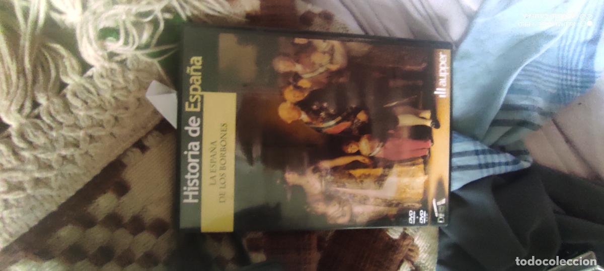 Cine: Historia de Espa&ntilde;a. La Espa&ntilde;a de los Borbones. Pel&iacute;cula / DVD.