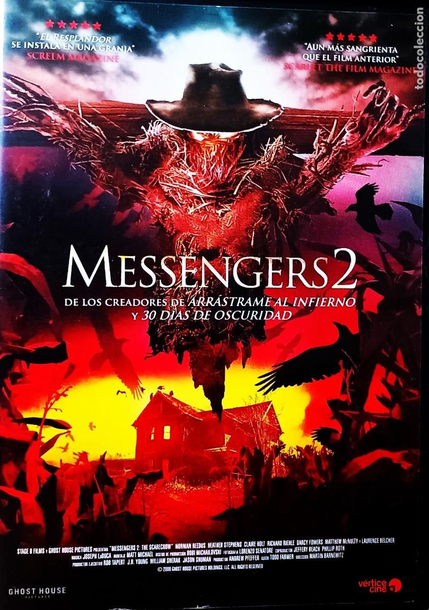 Cinema: MESSENGERS, PARTE 2. CINE EN DVD DE COLECCION.
