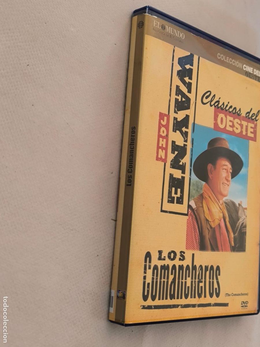 Cine: DVD LOS COMANCHEROS - JOHN WAYNE (AT3) - Foto 2