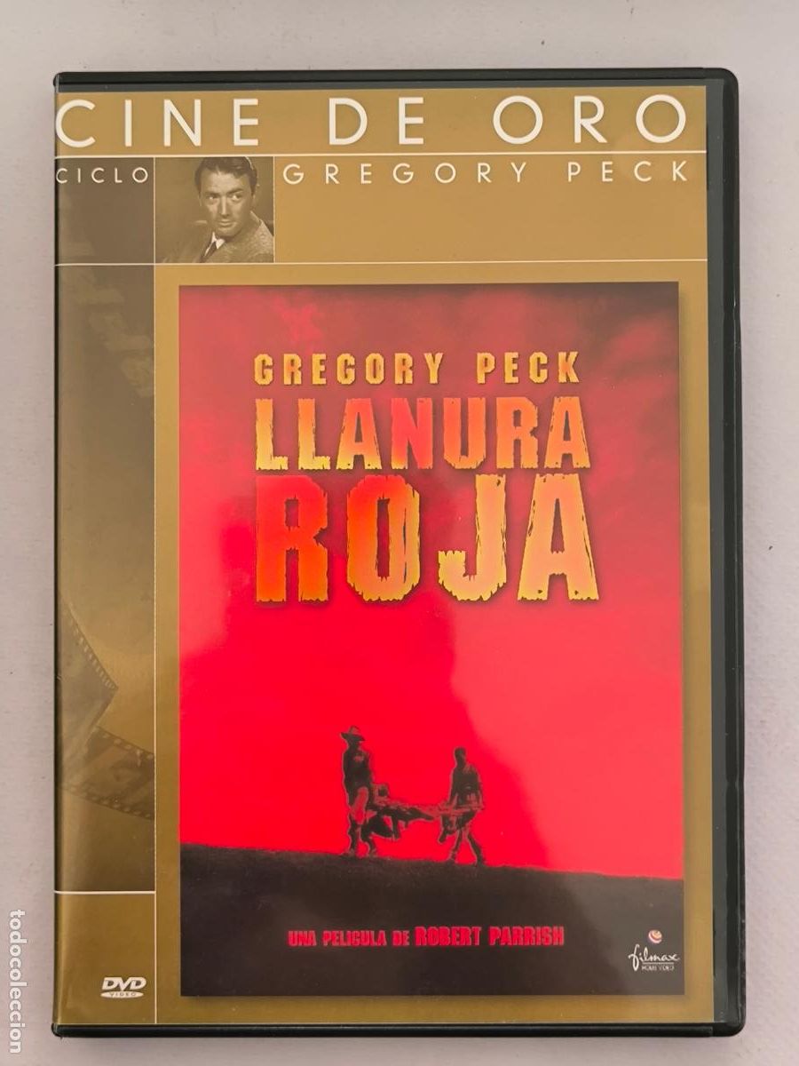 Cine: DVD LLANURA ROJA - GREGORY PECK (AT3)