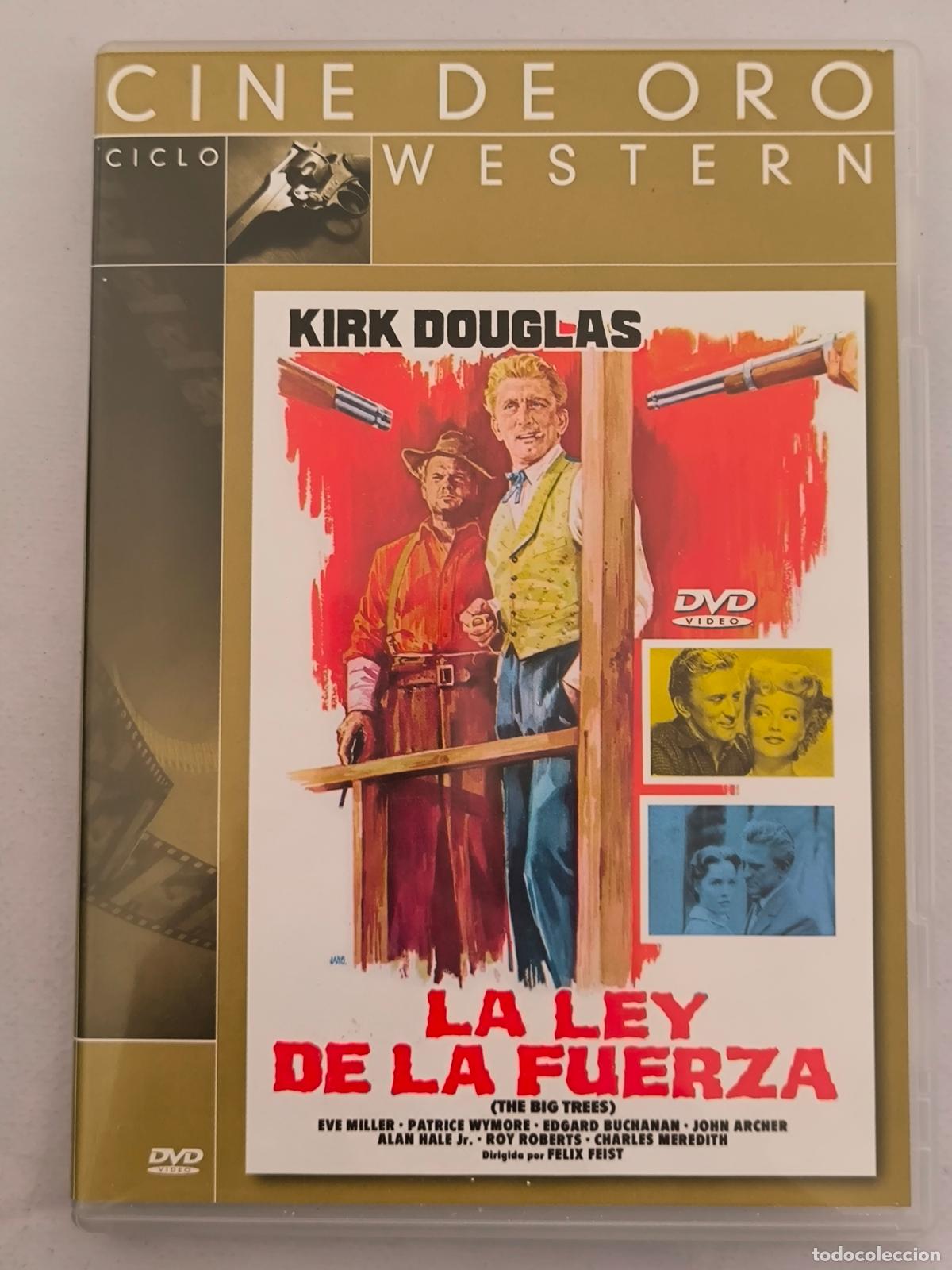 Cine: DVD LA LEY DE LA FUERZA - KIRK DOUGLAS (AT3)