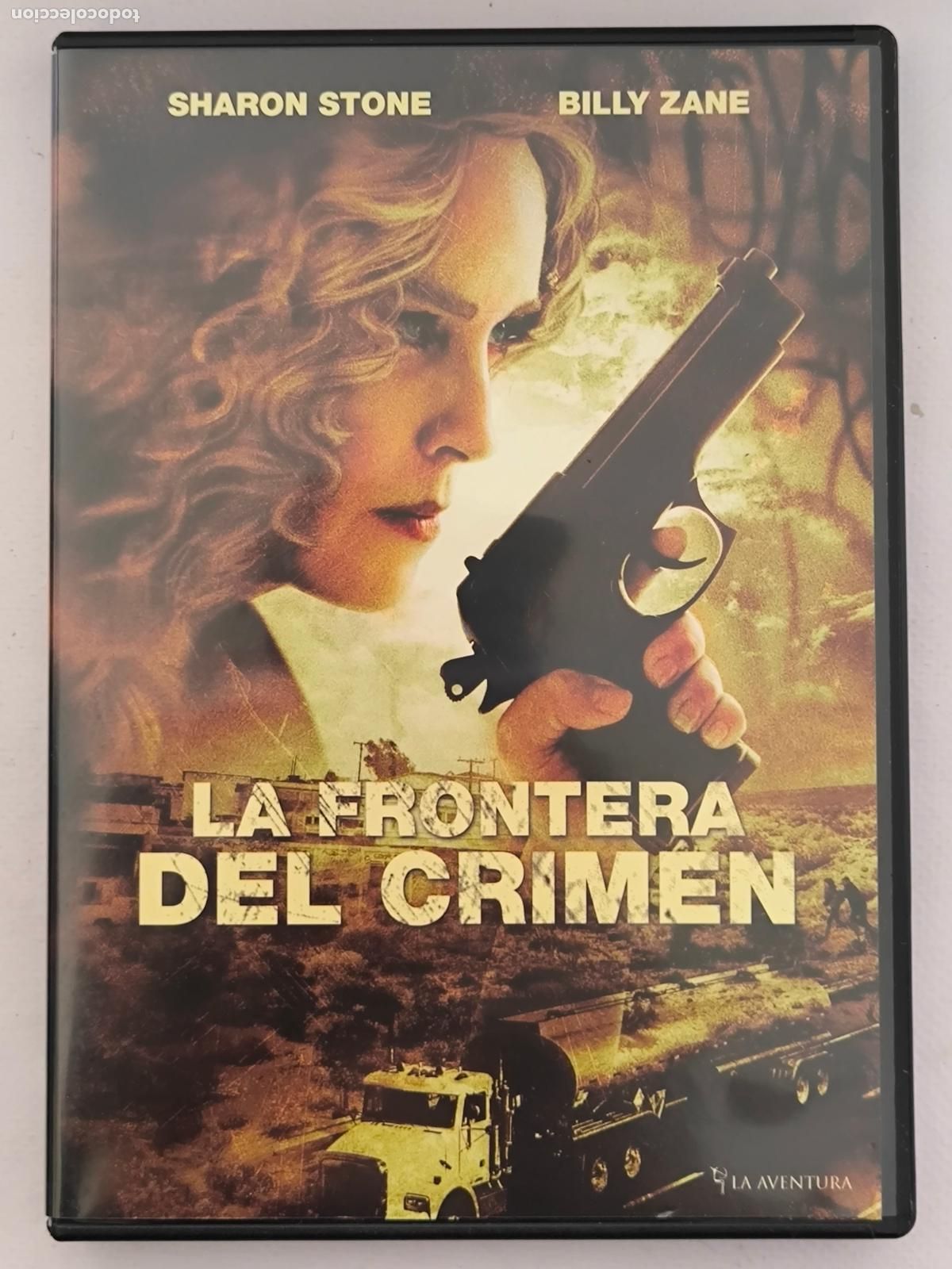 Cine: DVD LA FRONTERA DEL CRIMEN - SHARON STONE (AUw)