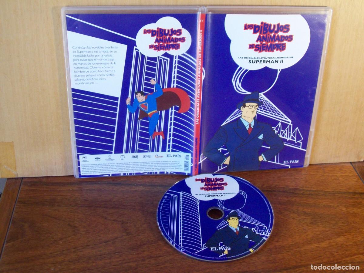 Cine: SUPERMAN II LOS DIBUJOS ANIMADOS DE SIEMPRE DVD CAJA FINA EDICION EL PAIS