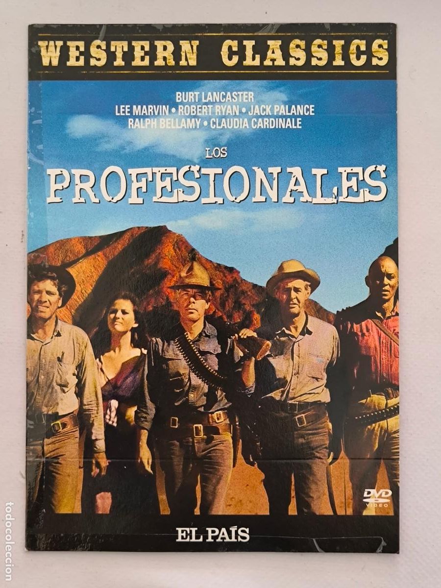 Cinema: DVD LOS PROFESIONALES - FUNDA FINA CARTON (5M)