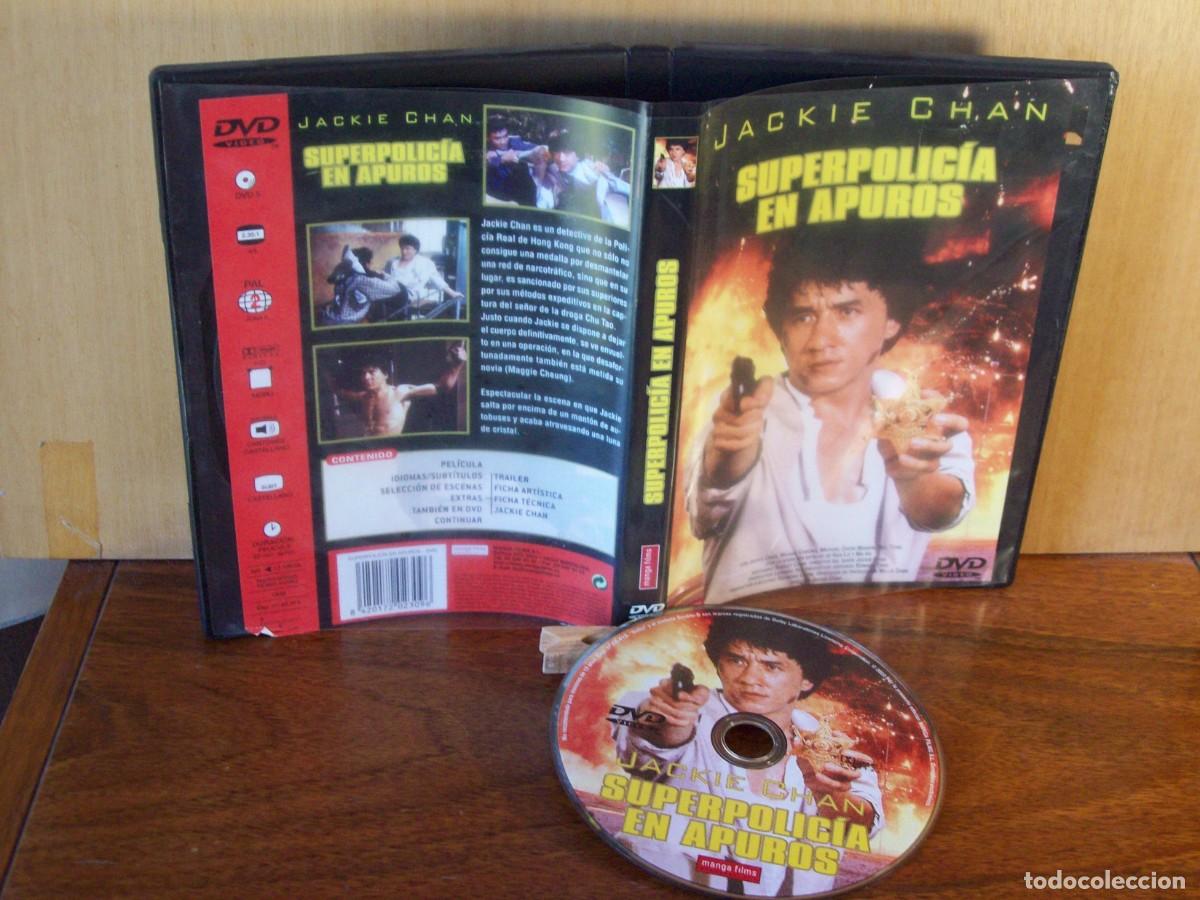 Cinema: SUPERPOLICIA EN APUROS - JACKIE CHAN - MAGGIE CHEUNG - MICHAEL CHOW MANKIN - DVD