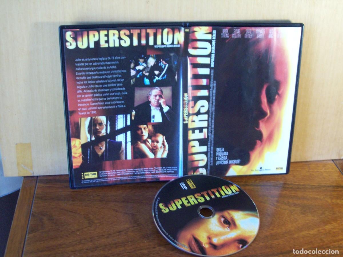 Cinema: SUPERSTITION - MARK STRONG -SIENNA GUILLORY - DAVID WERNER - FRENACES BARBER - DVD CAJA FINA