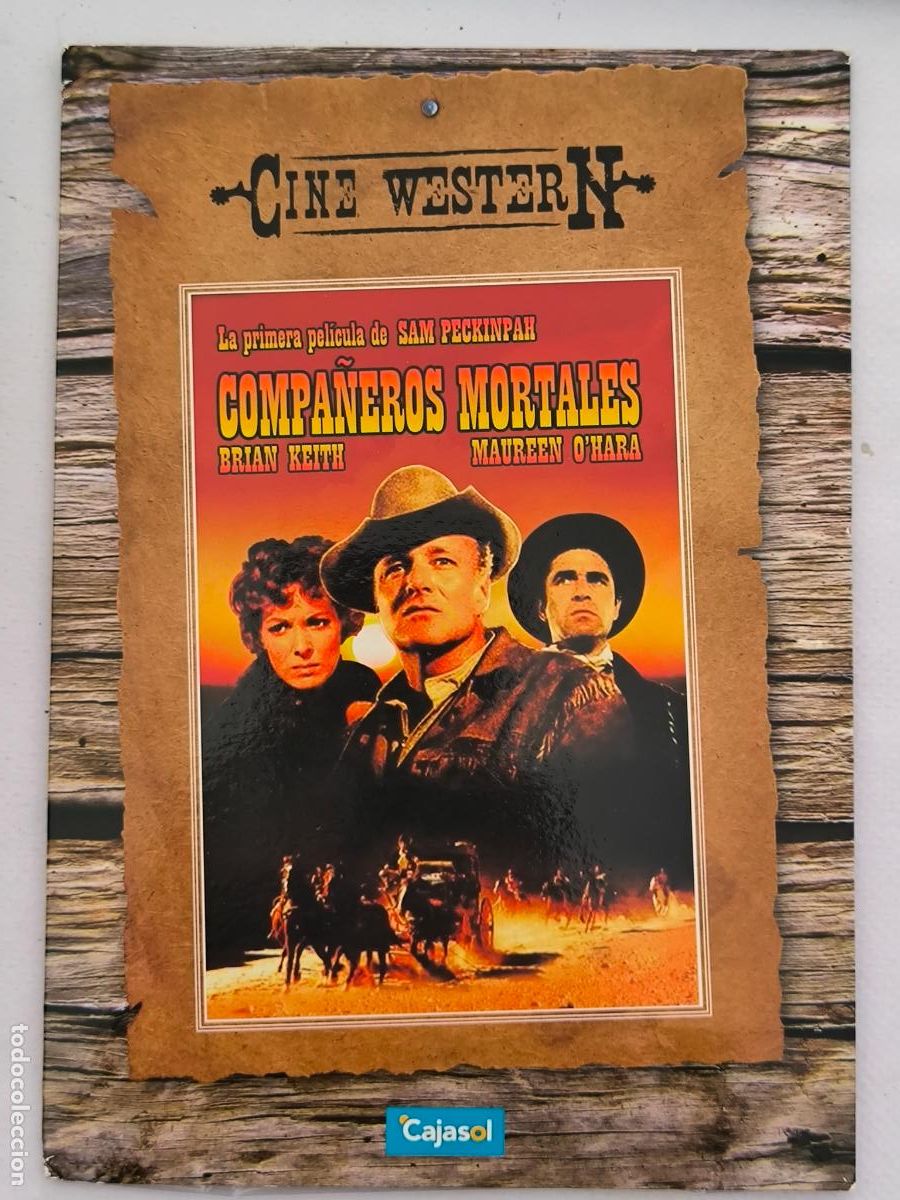 Cinema: DVD COMPA&Ntilde;EROS MORTALES - FUNDA FINA CARTON (5M)
