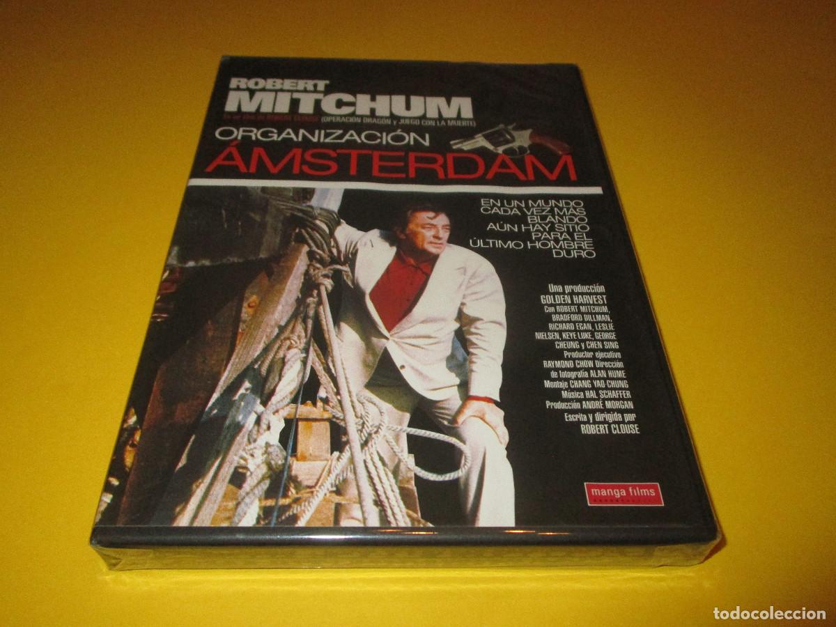 Cinema: ORGANIZACION AMSTERDAM - DVD - D1154 - MANGA FILMS - PRECINTADA - ROBERT MITCHUM