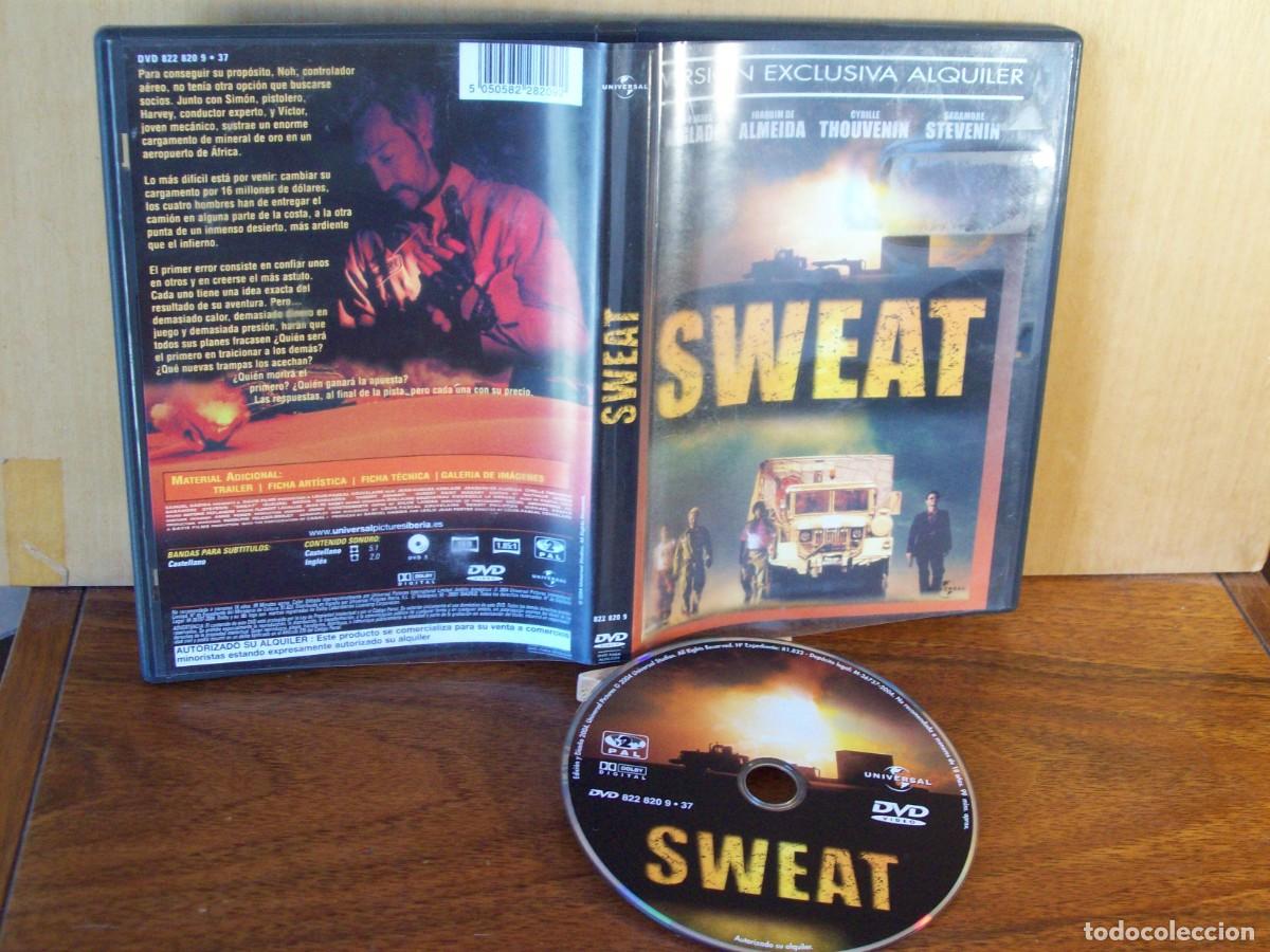 Cine: SWEAT - JEAN HUGUES ANGLADE - JOAQUIN DE ALMEIDA - DVD EDICION ALQUILER
