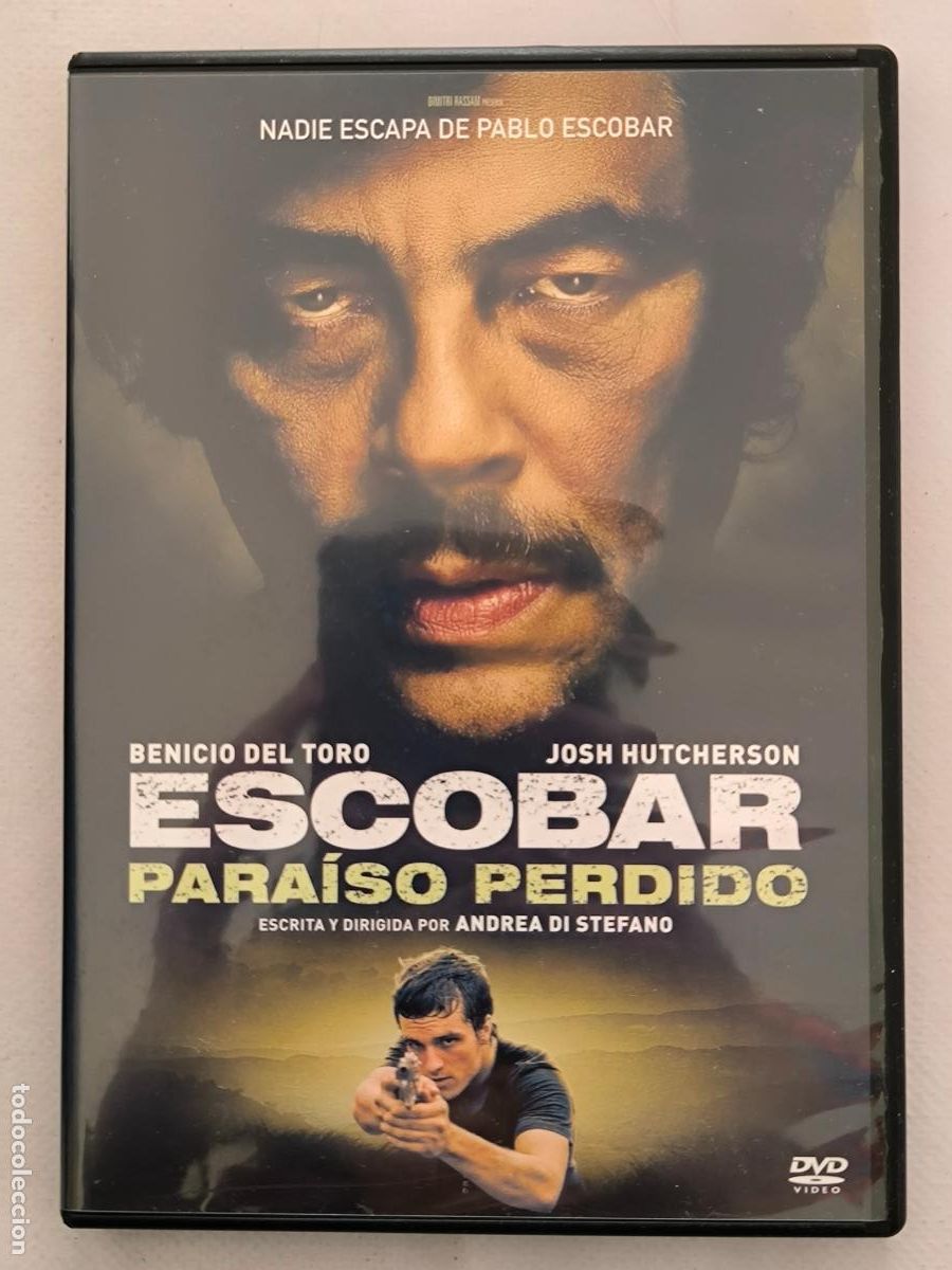 Cine: DVD ESCOBAR, PARAISO PERDIDO - BENICIO DEL TORO (AV)