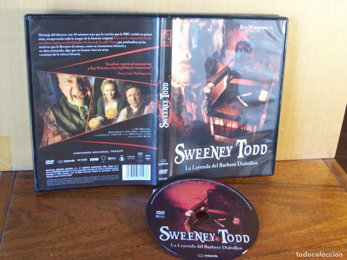 Cine: SWEENEY TODD (LA LEYENDA DEL BARBERO DIABOLICO) - RAY WINSTONE - DAVID BRADLEY - DVD