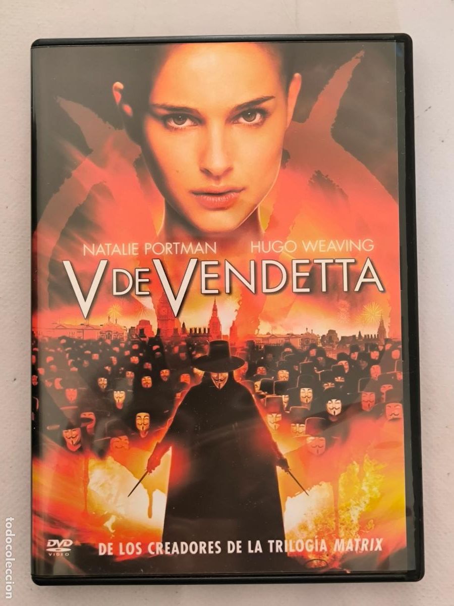 Cine: DVD V DE VENDETTA - NATALIE PORTMAN, HUGO WEAVING (AV)