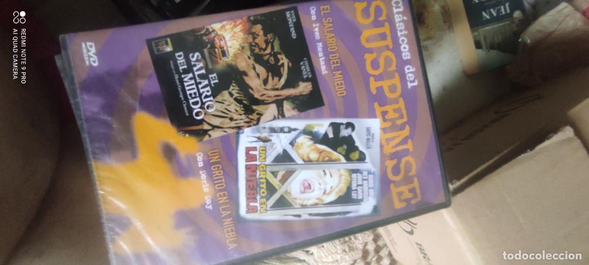 Cine: Cl&aacute;sicos del suspense el salario del miedo y un grito en la niebla DVD