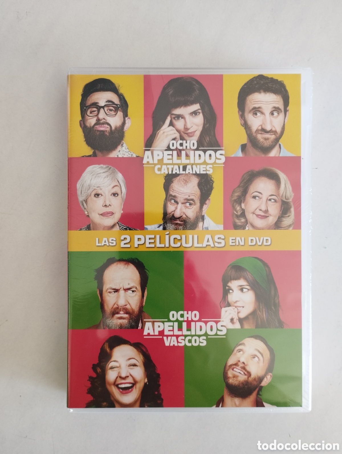 Cine: PACK 2 PELICULA DVD OCHO APELLIDOS VASCOS/OCHO APELLIDOS CATALANES (2 DISCOS) SIN ABRIR PRECINTADA