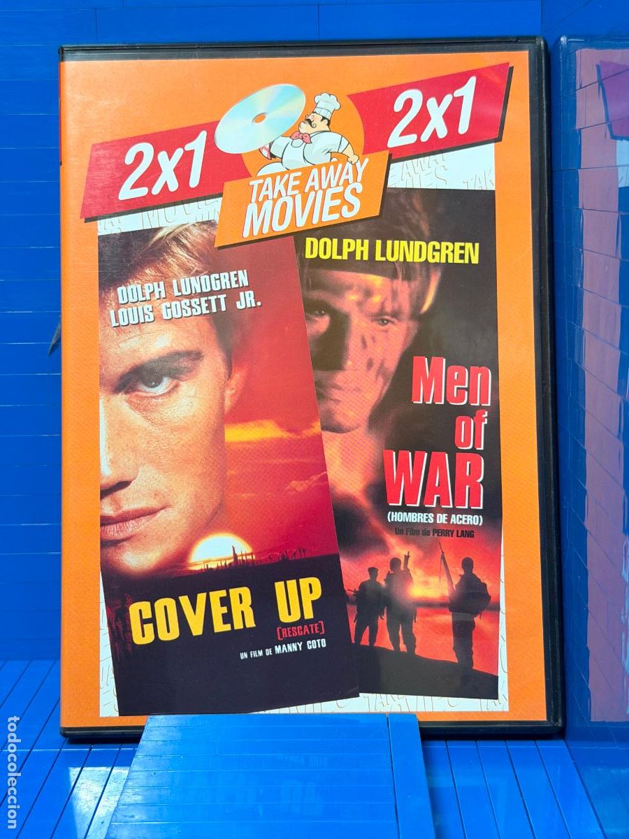Cinema: COVER UP / MEN OF WAR &ndash; MANNY COTO / PERRY LANG &ndash; 1990 &ndash; DVD