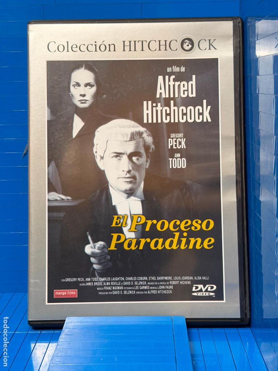Cinema: EL PROCESO PARADINE &ndash; ALFRED HITCHCOCK &ndash; 1947 &ndash; DVD