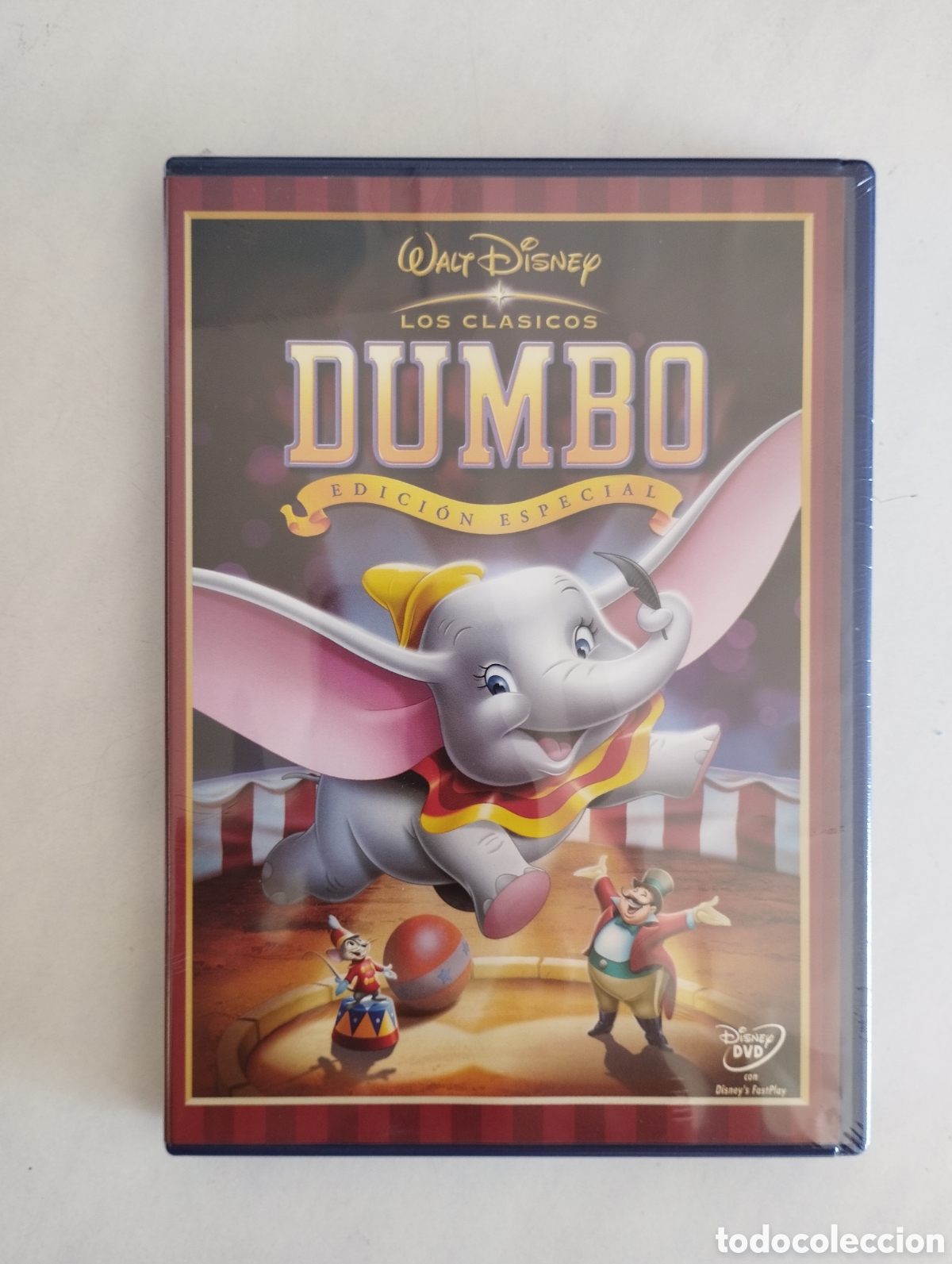 Cine: PELICULA DVD DUMBO (EDICI&Oacute;N ESPECIAL) WALT DISNEY SIN ABRIR PRECINTADA