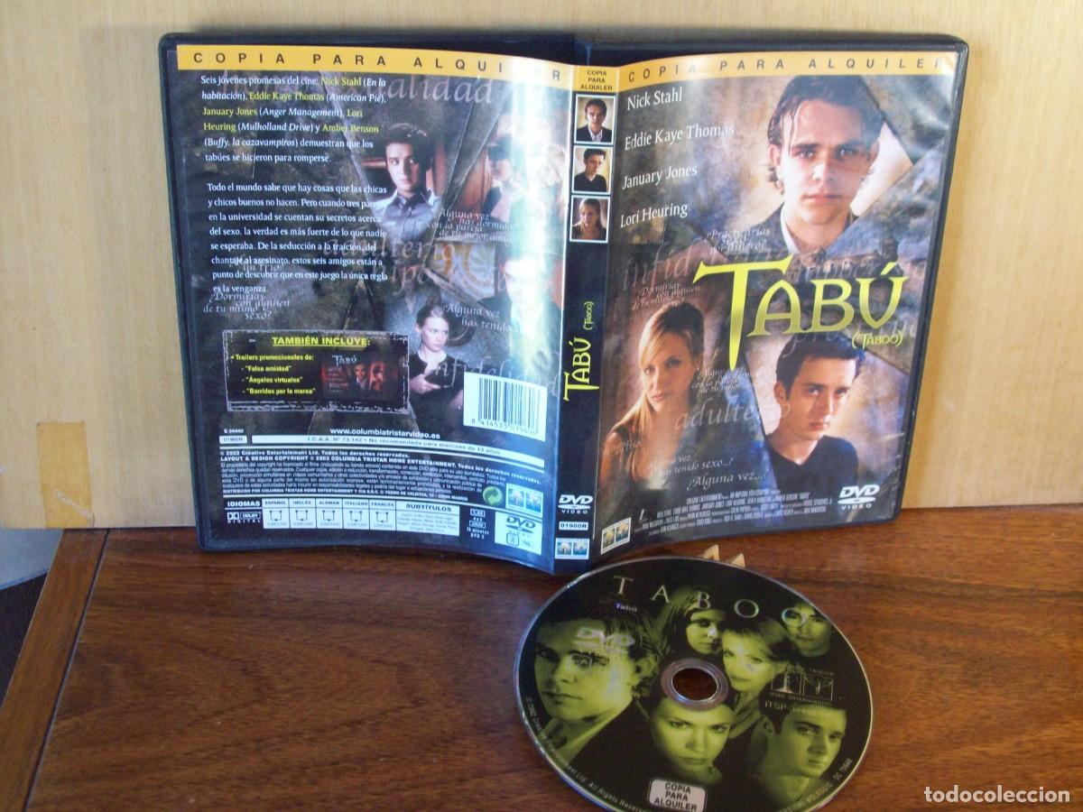 Cine: TABU - NICK STAHL - EDDIE KAYE THOMAS - LORI HEURING - JANUARY JONES - DVD EDICION ALQUILER