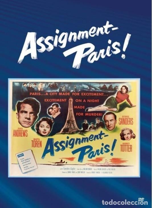 Cine: Assignment-Paris! DVD Como nuevo